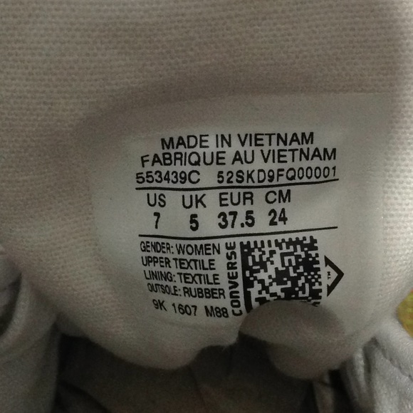 Converse Ctas Hi holiday Party WMNS. AUTHENTIC - Picture 8 of 8